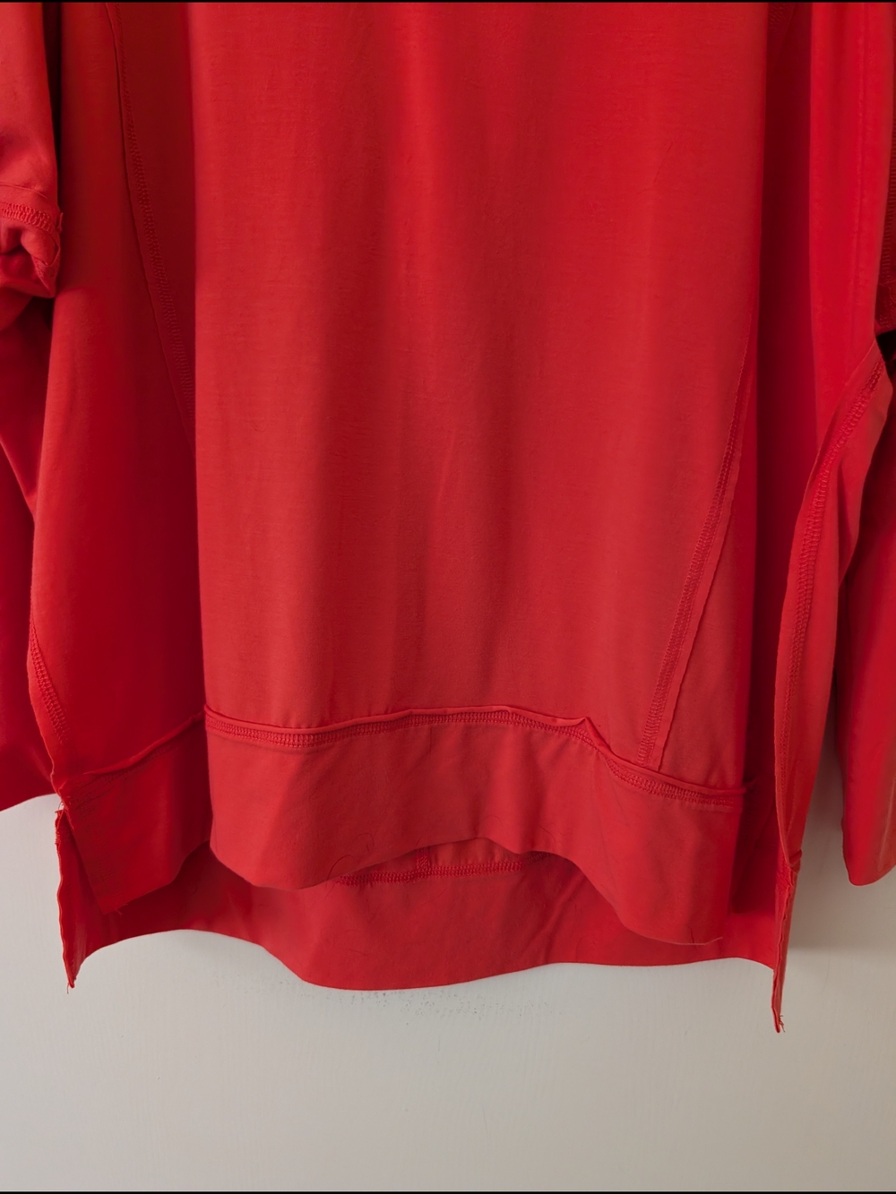 FP Movement Womens Medium Oversized Hooded Top Coral Activewear Athleisure - Picture 2 of 8